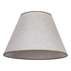 Pantalla Pseudosofia para lámpara de pie, color crudo/beige