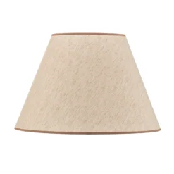 Pantalla Pseudosofia para lámpara de pie, color crudo/beige
