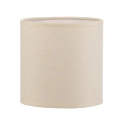 Pantalla Roller algodón crudo Ø15cm Altura 15cm