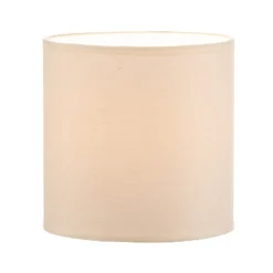 Pantalla Roller algodón crudo Ø15cm Altura 15cm