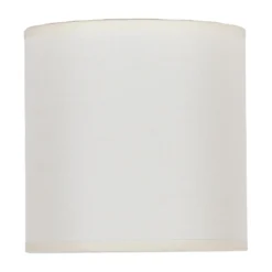 Pantalla Roller algodón crudo Ø15cm Altura 15cm