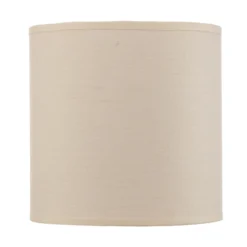 Pantalla Roller algodón crudo Ø15cm Altura 15cm