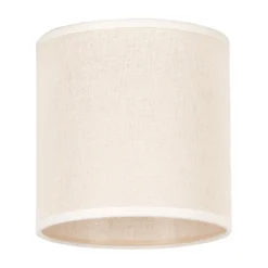 Pantalla Roller, beige, Ø 15 cm, altura 15 cm