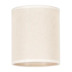 Pantalla Roller, beige, Ø 13 cm, altura 15 cm