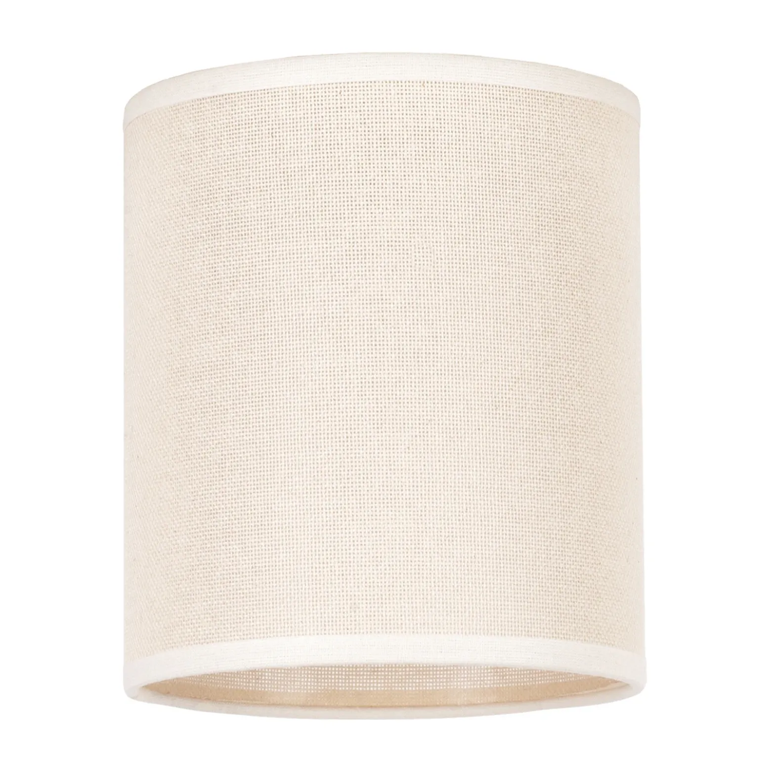 Pantalla Roller, beige, Ø 13 cm, altura 15 cm