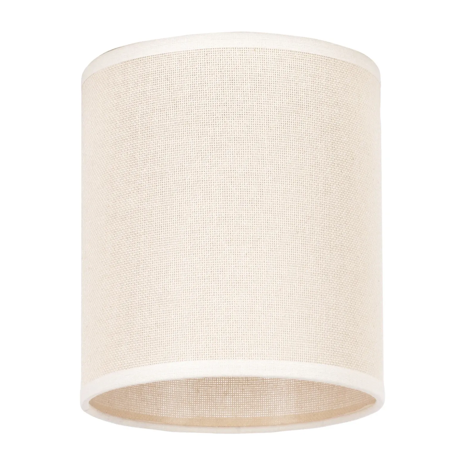 Pantalla Roller, beige, Ø 13 cm, altura 15 cm