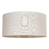 Pantalla Roller, beige, Ø 50 cm, altura 24 cm