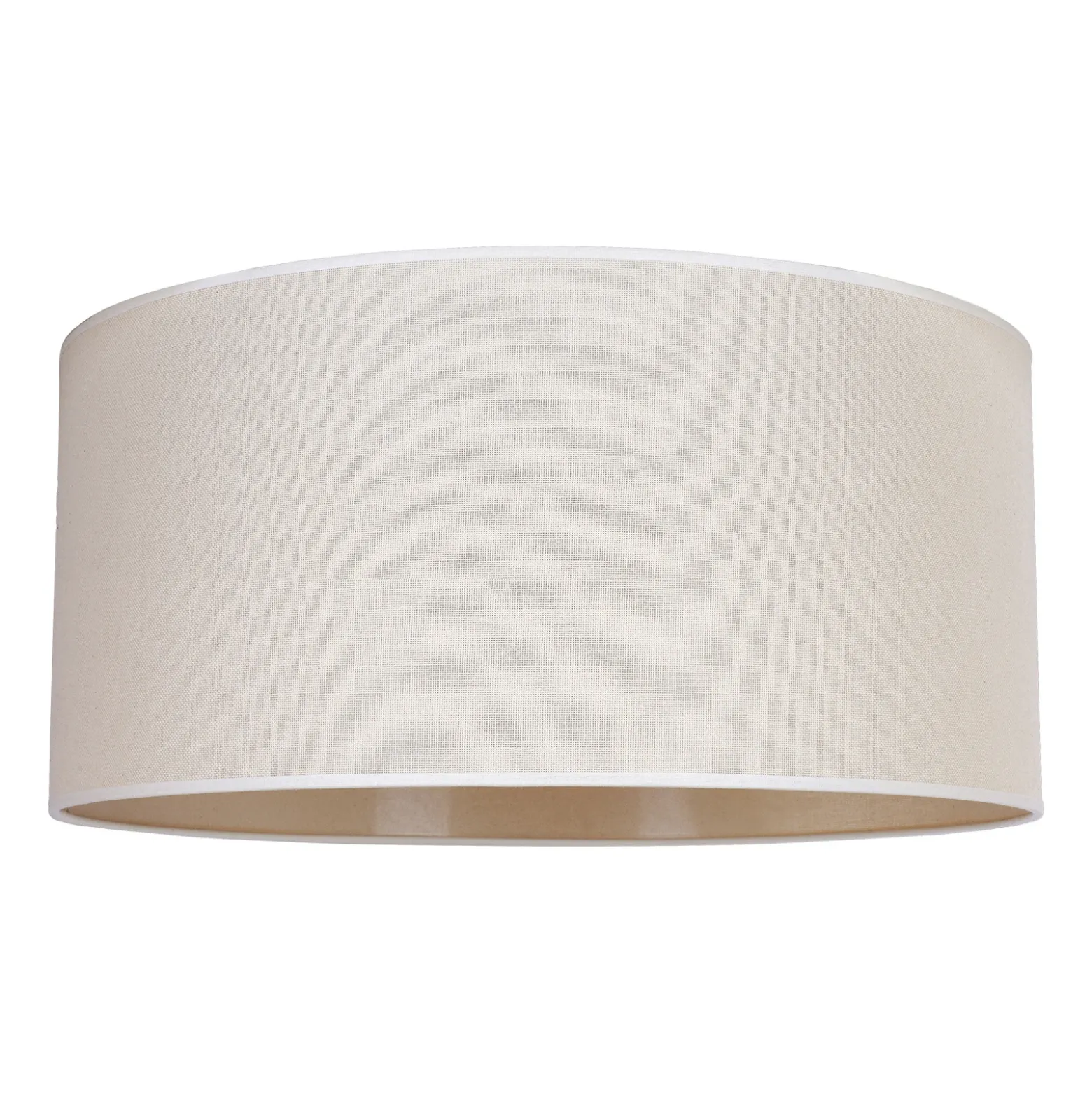 Pantalla Roller, beige, Ø 50 cm, altura 24 cm