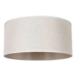 Pantalla Roller, beige, Ø 50 cm, altura 24 cm