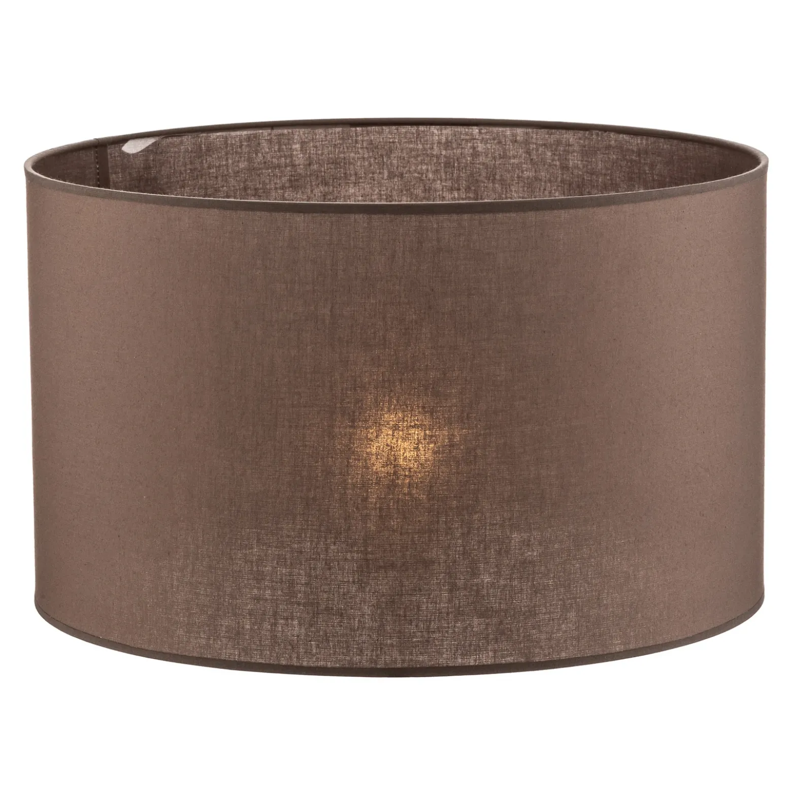 Pantalla Roller Ø 50 cm, color tierra