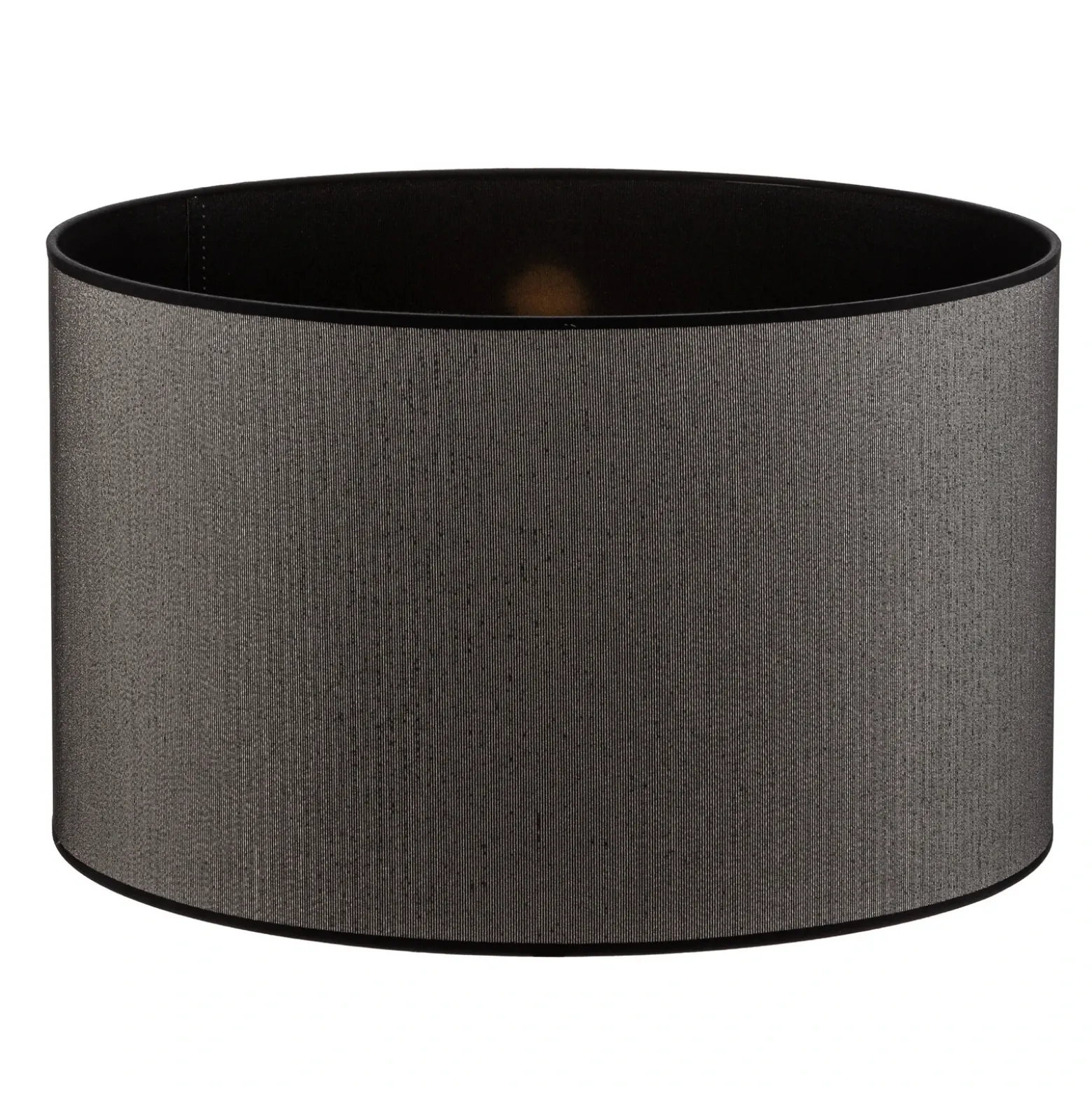 Pantalla Roller Ø 50 cm, negro/plateado