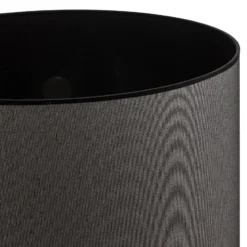 Pantalla Roller Ø 50 cm, negro/plateado