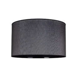 Pantalla Roller Ø 50 cm, negro/plateado