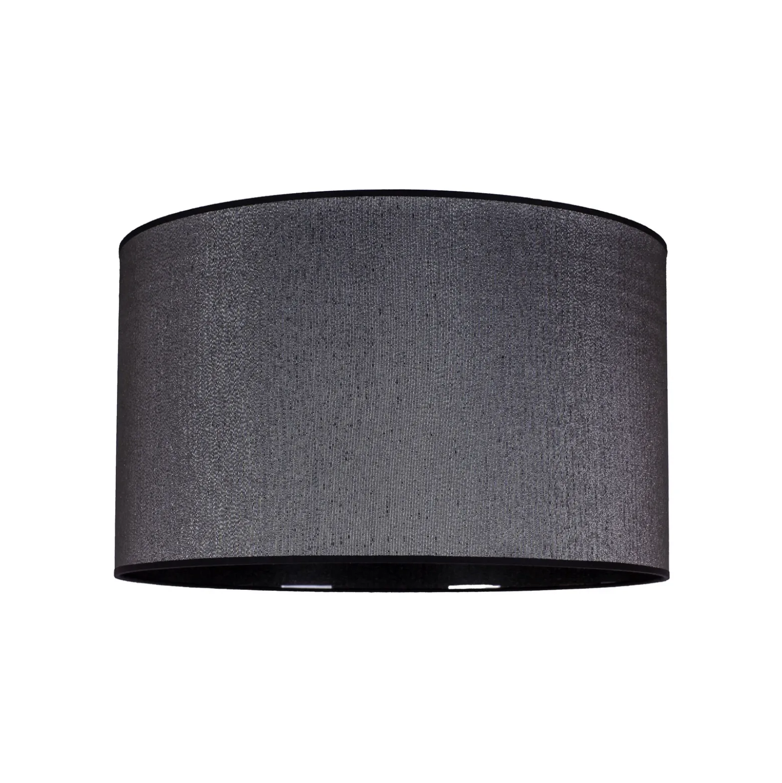 Pantalla Roller Ø 50 cm, negro/plateado