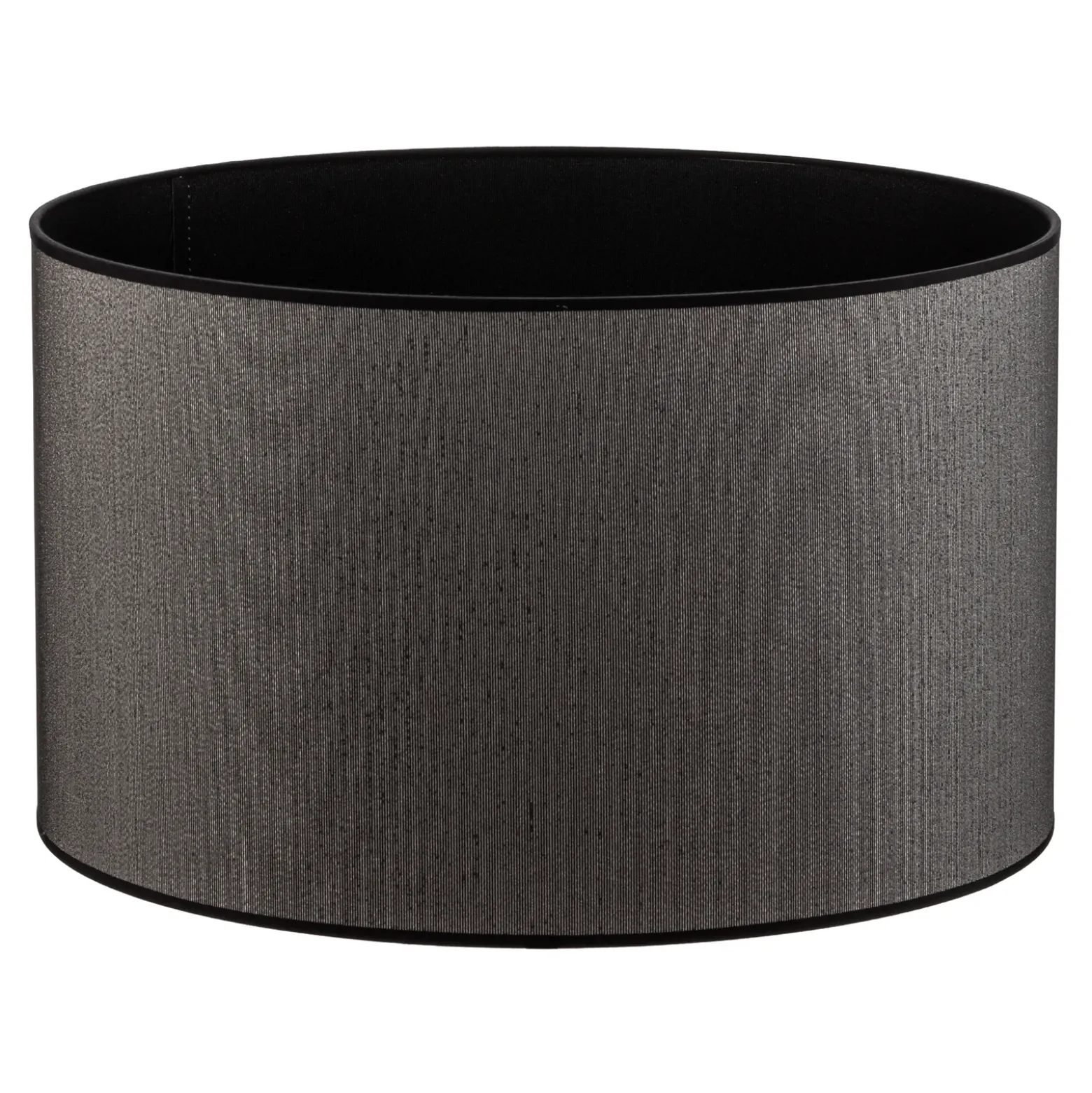 Pantalla Roller Ø 50 cm, negro/plateado