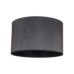 Pantalla Roller Ø 50 cm, negro/plateado