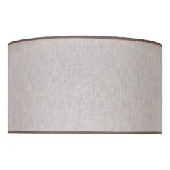 Pantalla Roller crudo/beige Ø 40 cm Altura 22 cm