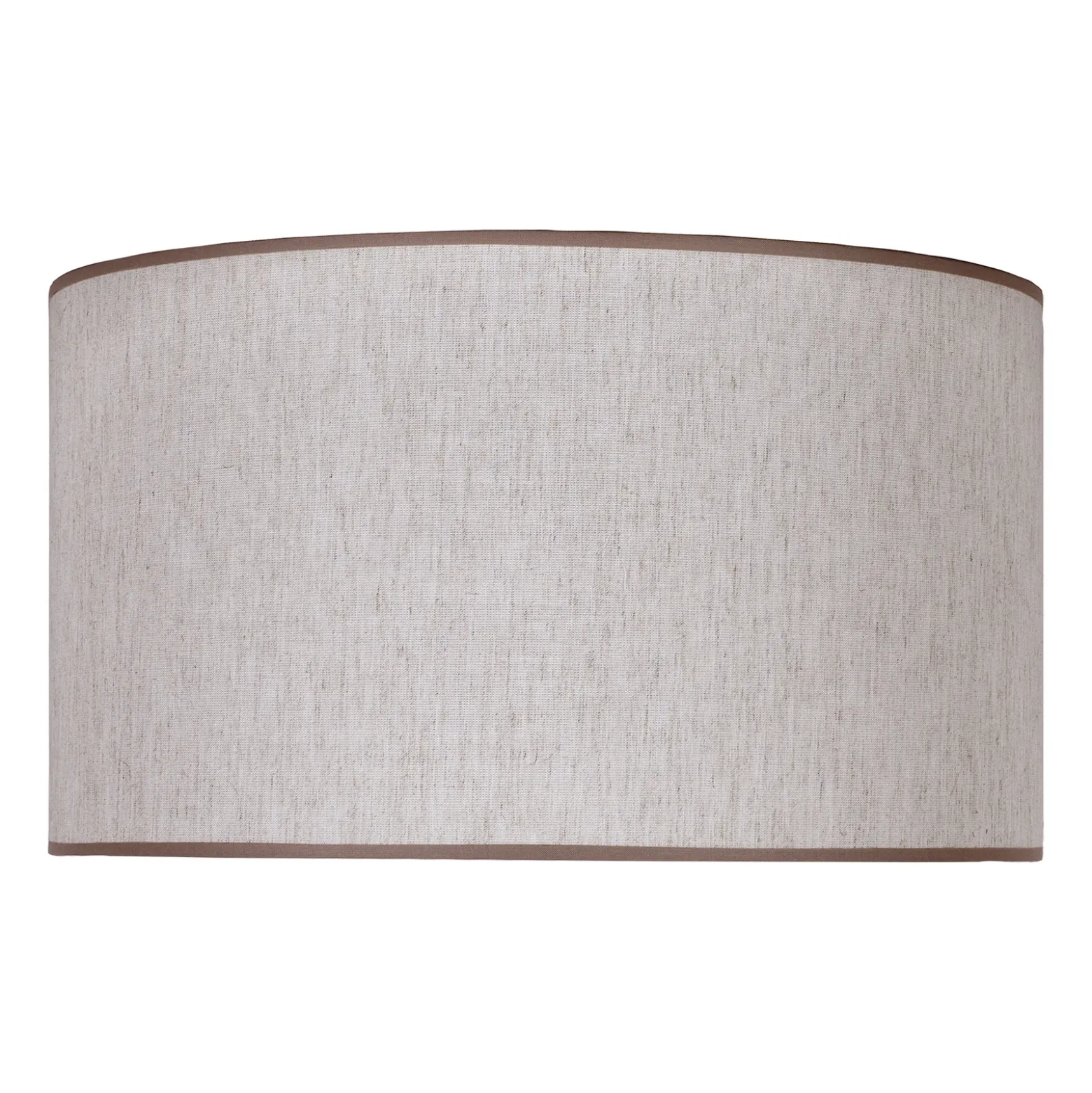 Pantalla Roller crudo/beige Ø 40 cm Altura 22 cm
