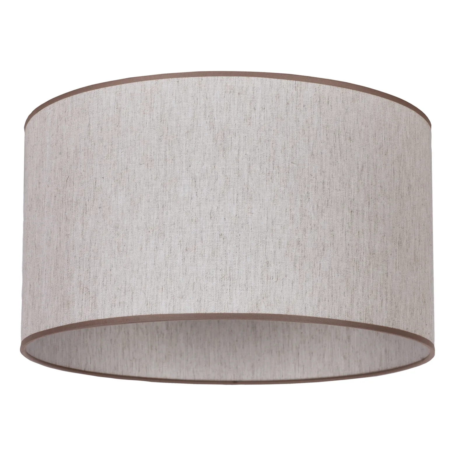 Pantalla Roller crudo/beige Ø 40 cm Altura 22 cm