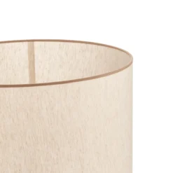 Pantalla Roller crudo/beige Ø 50 cm Altura 30 cm