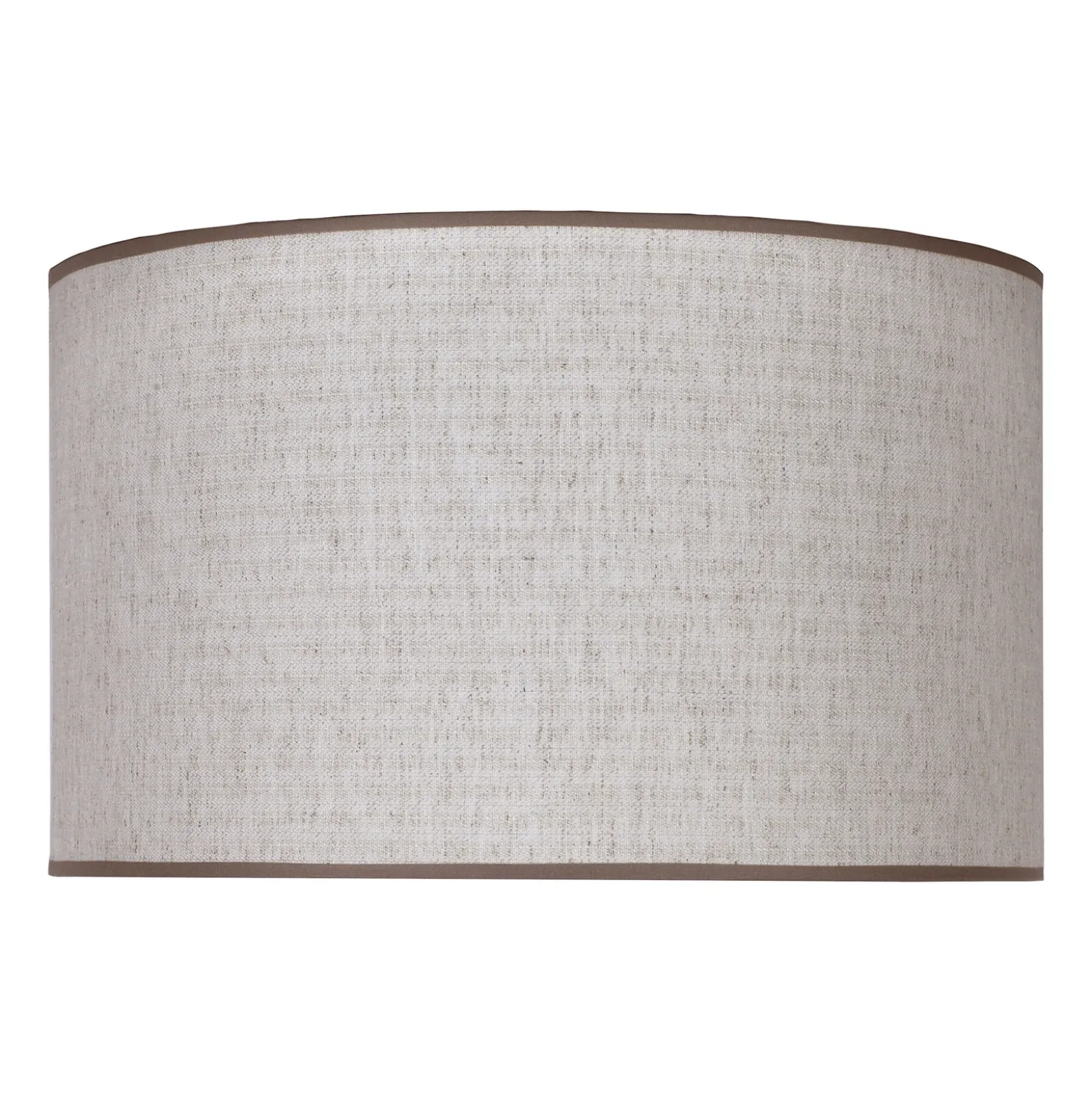 Pantalla Roller, crudo, yute, Ø 50 cm, altura 30 cm