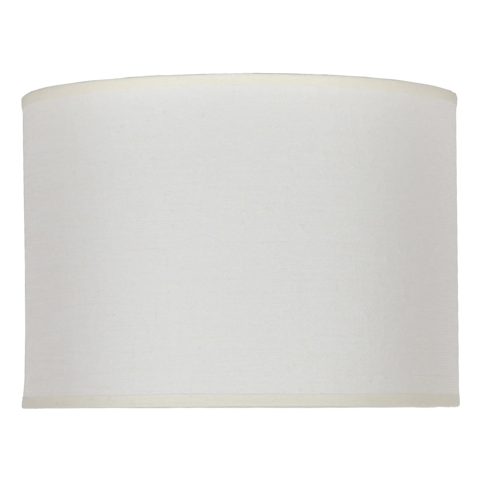 Pantalla Roller de algodón crudo Ø25cm Altura 18cm