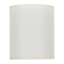 Pantalla Roller de algodón crudo Ø13cm Altura 15cm