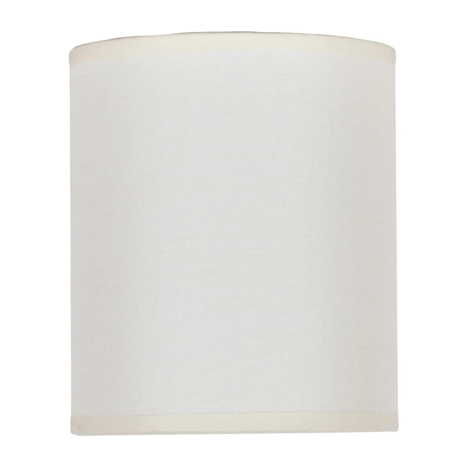 Pantalla Roller de algodón crudo Ø13cm Altura 15cm