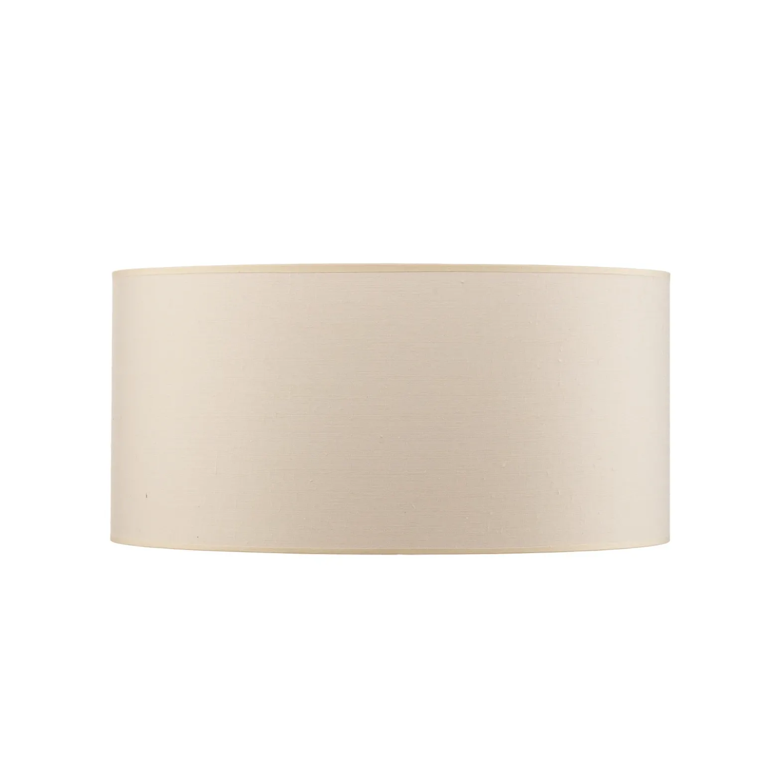 Pantalla Roller de algodón crudo Ø50cm Altura 24cm