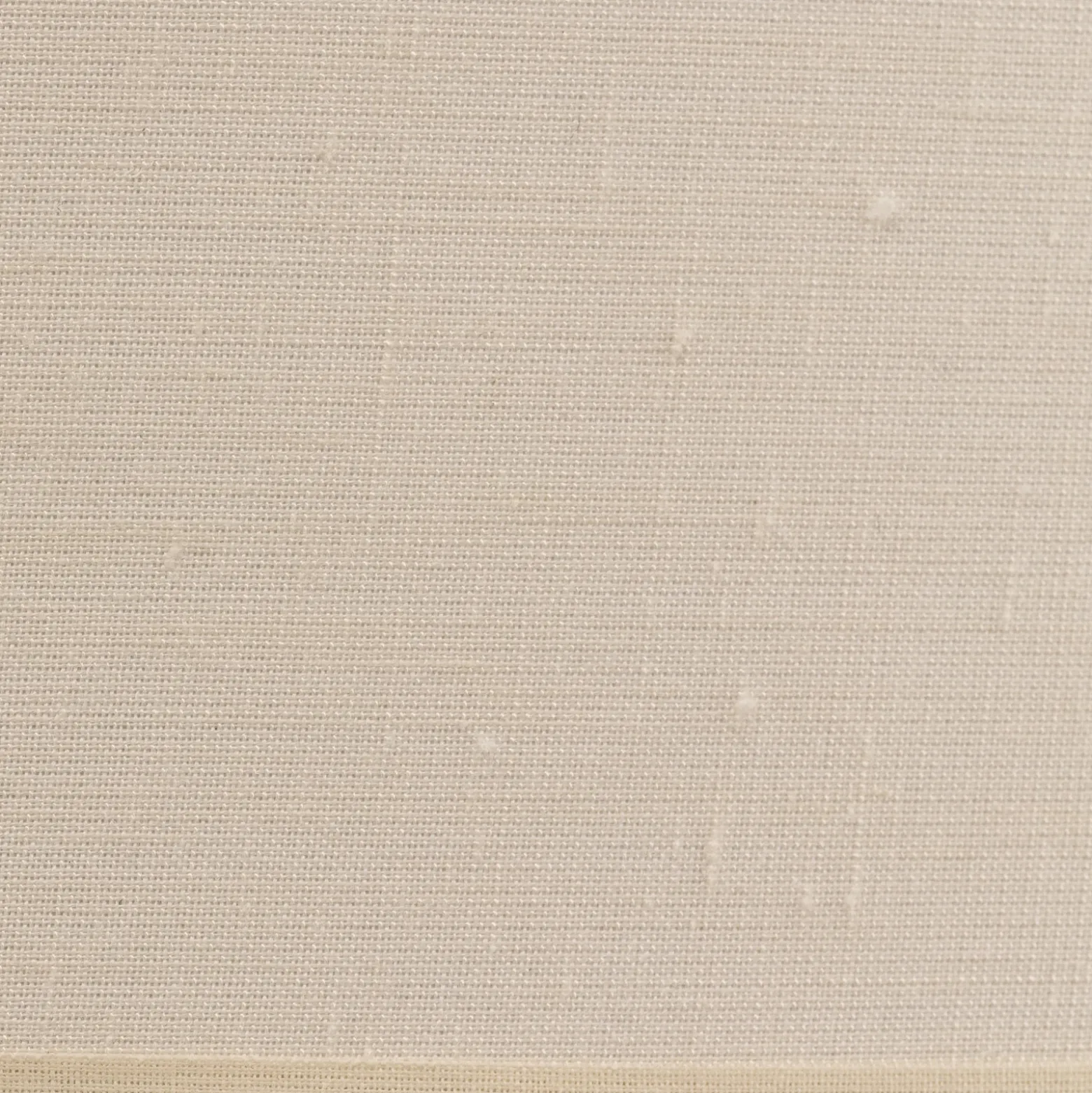 Pantalla Roller de algodón crudo Ø50cm Altura 24cm
