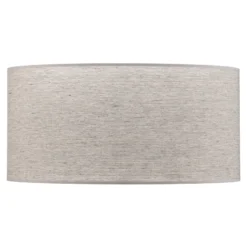Pantalla Roller, gris, Ø 50 cm, altura 24 cm