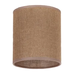 Pantalla Roller, marrón claro, Ø 13 cm, altura 15 cm