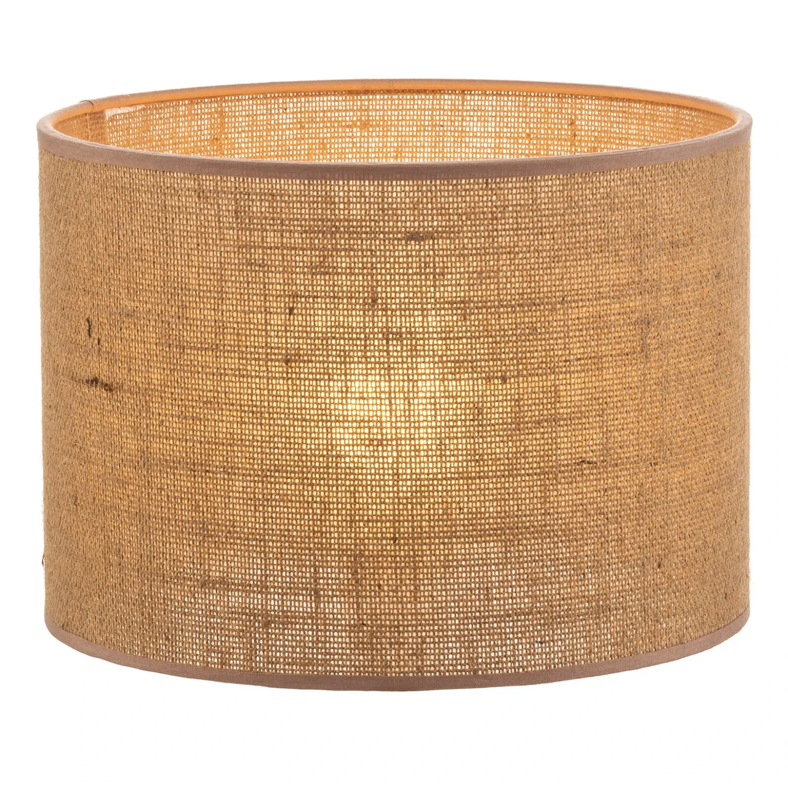 Pantalla Roller, marrón claro, Ø 25 cm, altura 18 cm