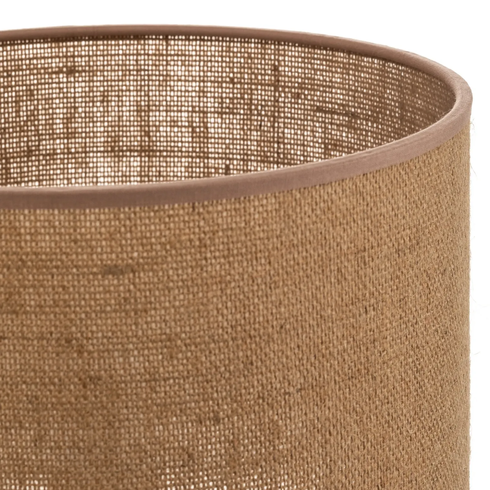 Pantalla Roller, marrón claro, Ø 25 cm, altura 18 cm