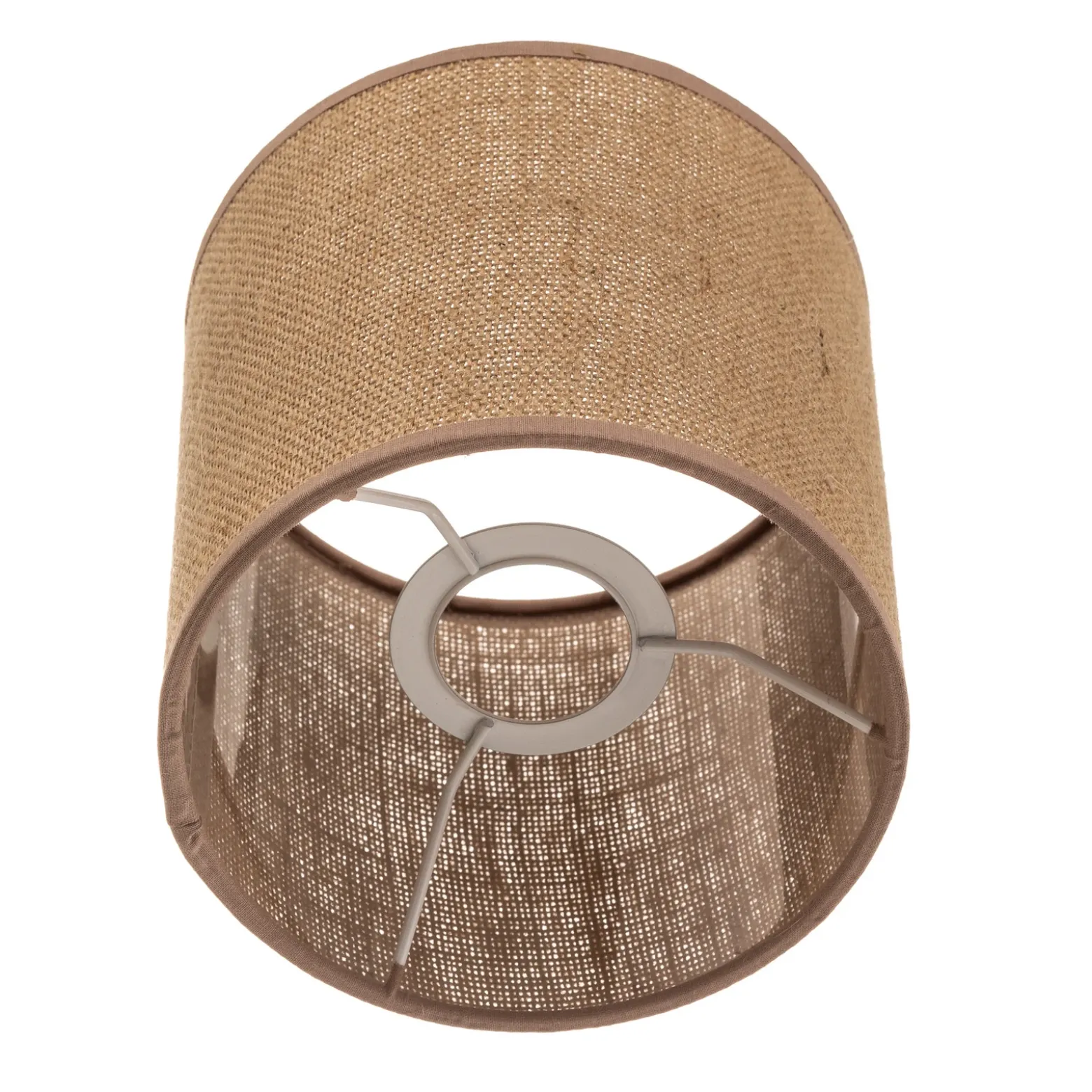 Pantalla Roller, marrón claro, Ø 15 cm, altura 15 cm
