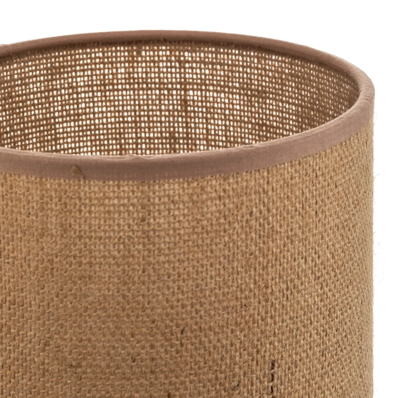 Pantalla Roller, marrón claro, Ø 15 cm, altura 15 cm