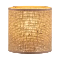 Pantalla Roller, marrón claro, Ø 15 cm, altura 15 cm