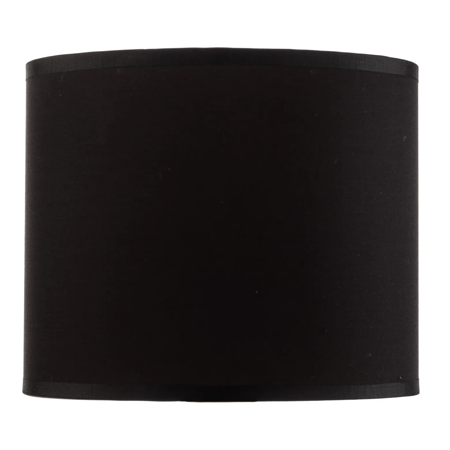 Pantalla Soho, negro/dorado, textil, Ø 18 cm
