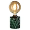 Pauleen Crystal Magic lámpara de mesa vidrio verde