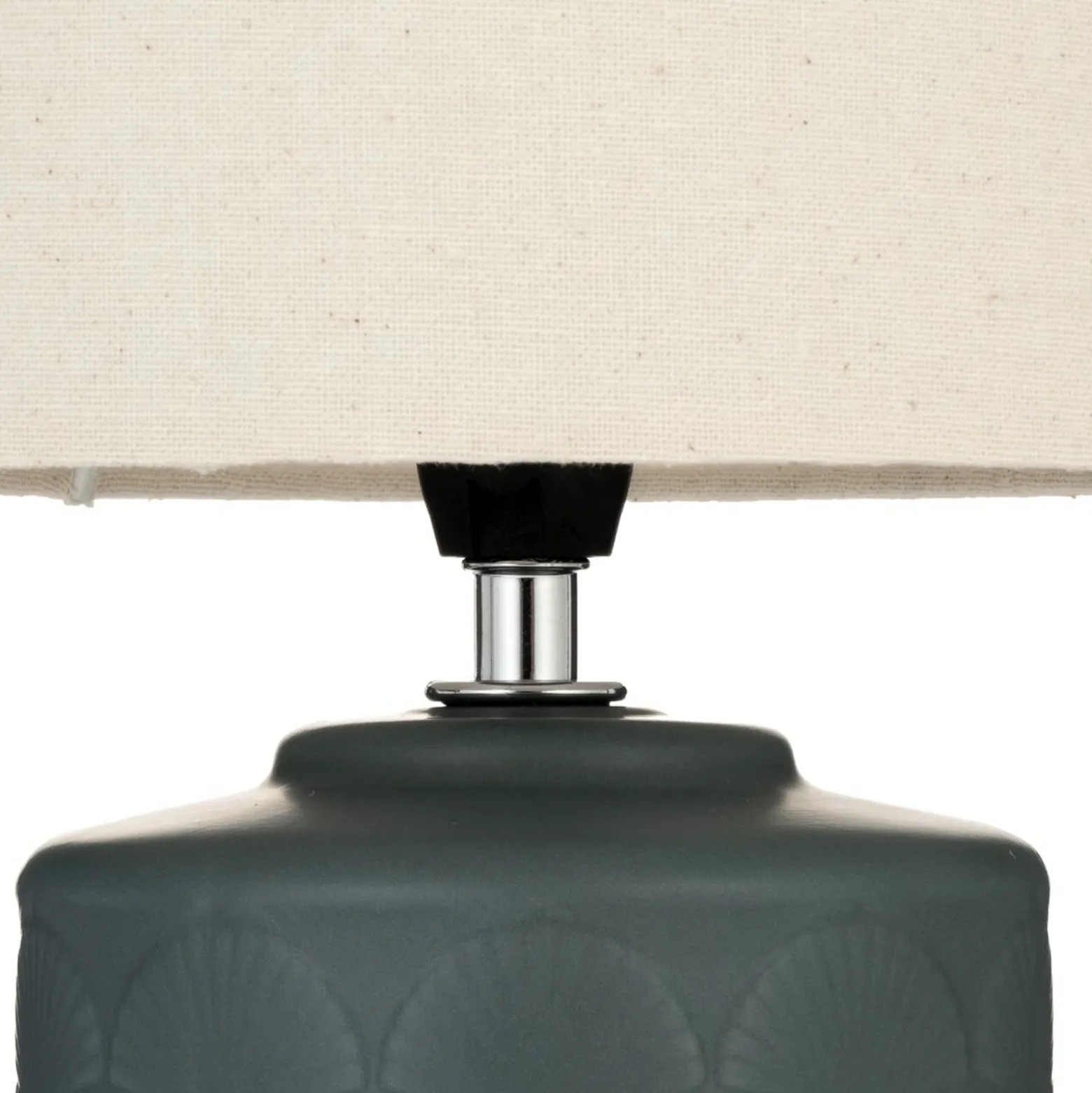 Pauleen Glowing Midnight lámpara mesa crema/verde