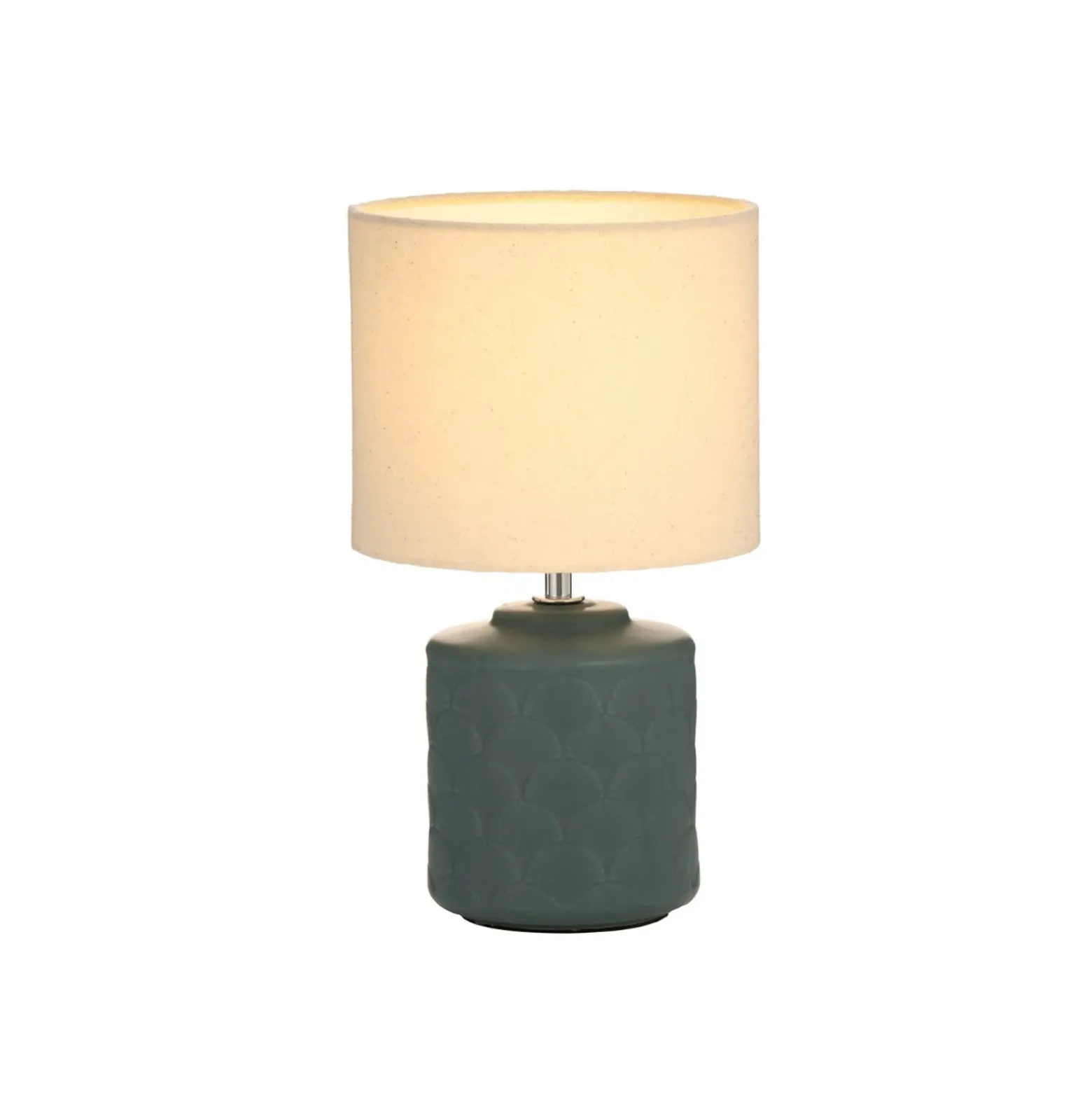 Pauleen Glowing Midnight lámpara mesa crema/verde