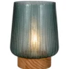 Pauleen Pretty Glamour LED E27 turquesa madera