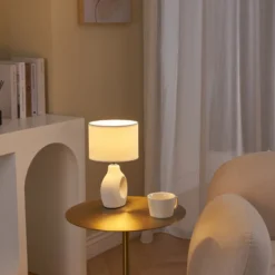 Pauleen Pure Crush lámpara de mesa, blanco/beige