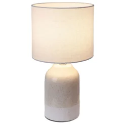 Pauleen Sandy Glow lámpara de mesa, blanco/beige