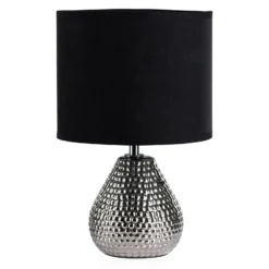 Pauleen Sip of Silver lámpara de mesa con pantalla