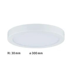 Paulmann Abia panel LED Ø 30cm 2.700K blanco mate