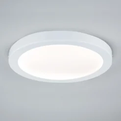 Paulmann Abia panel LED Ø 30cm 2.700K blanco mate