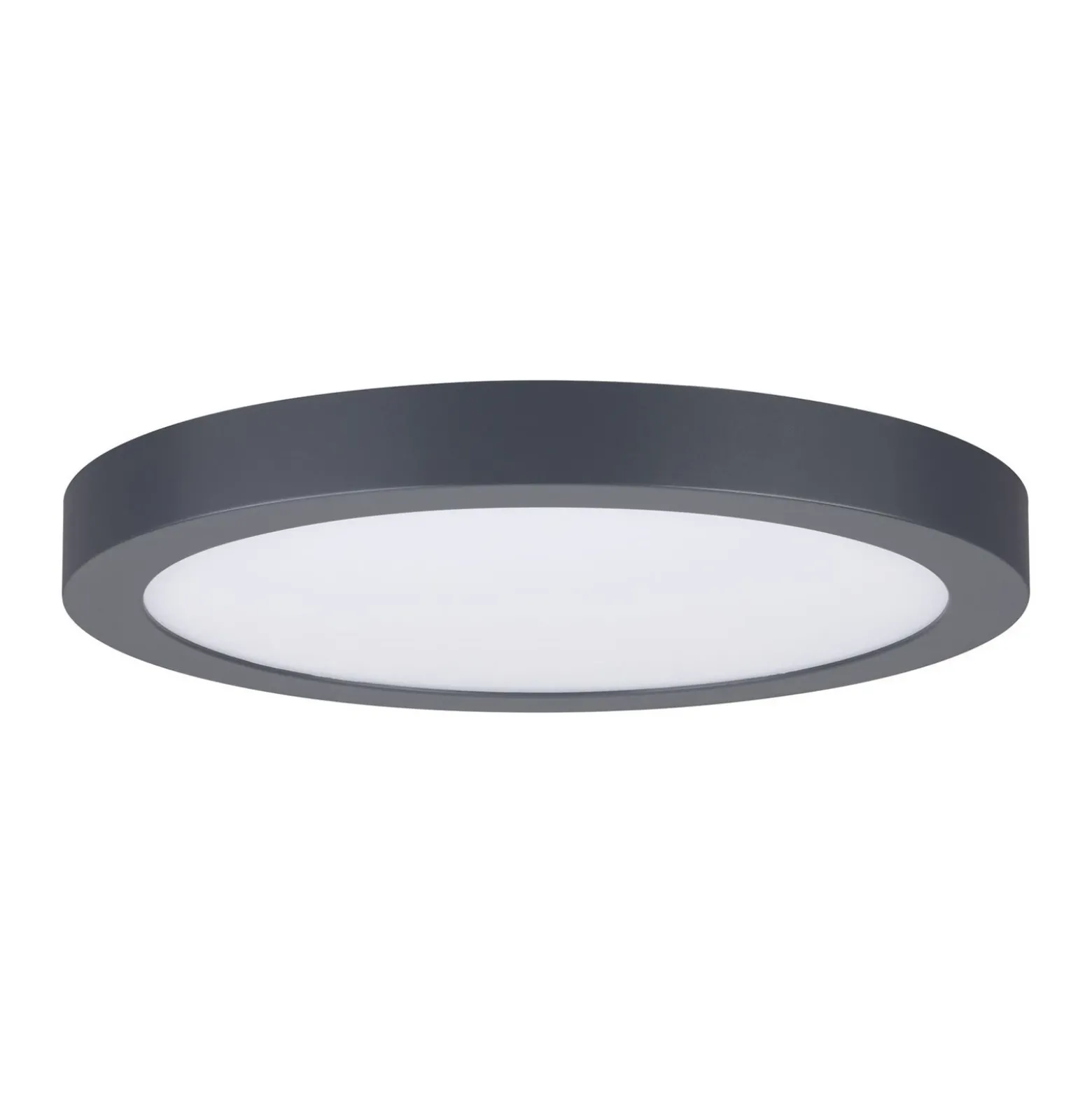 Paulmann Abia panel LED Ø 30cm 2.700K gris oscuro