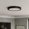 Paulmann Abia panel LED Ø 30cm 2.700K negro mate