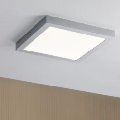 Paulmann Abia panel LED 30x30 cm 2.700K cromo